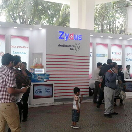 Stall Execution for ZYDUS CADILA for Pharma Conference
