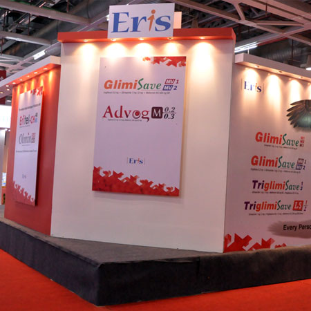 Stall Execution for ERIS LIFESCIENCES in APICON Conference.
