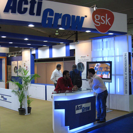 Stall Execution for GSK in Pharma Conference.