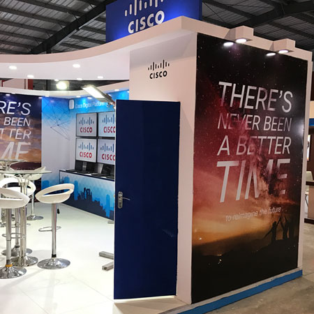 Stall Execution for CISCO in Vibrant Gujarat